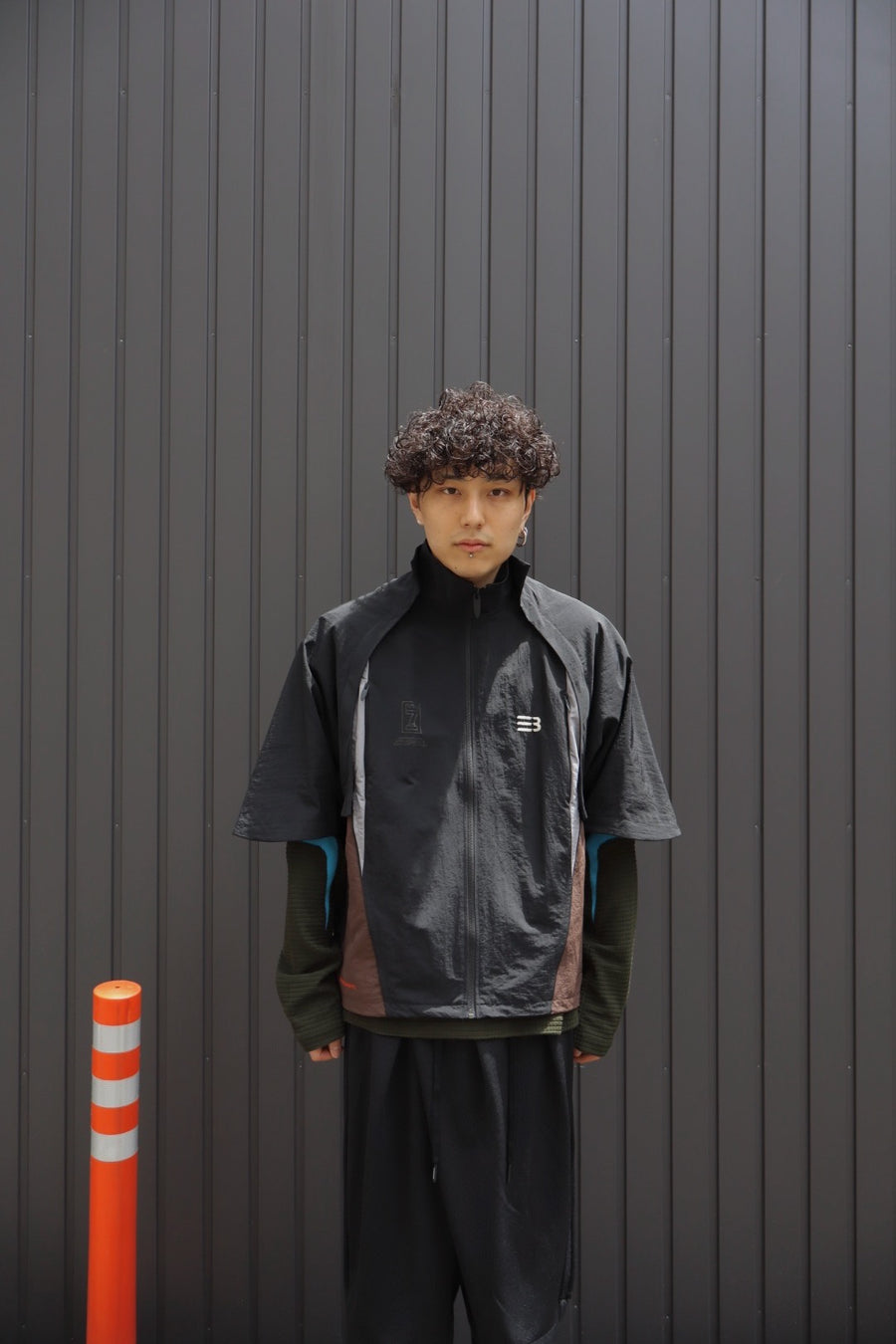 NAMESAKE  MECHALLE SS TRACK TOP