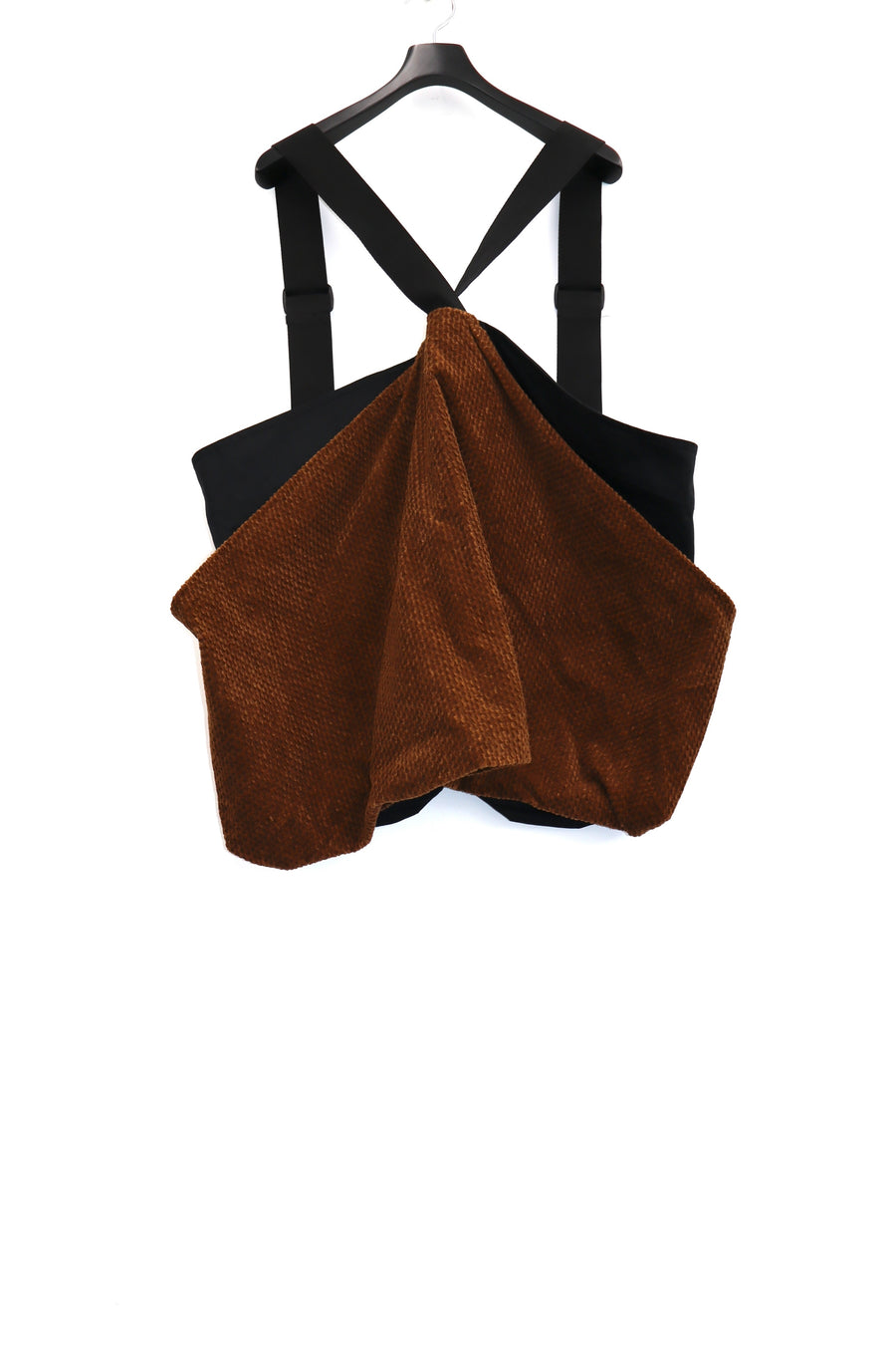 Urig  BI FABRIC GAME VEST(BLACK BROWN)