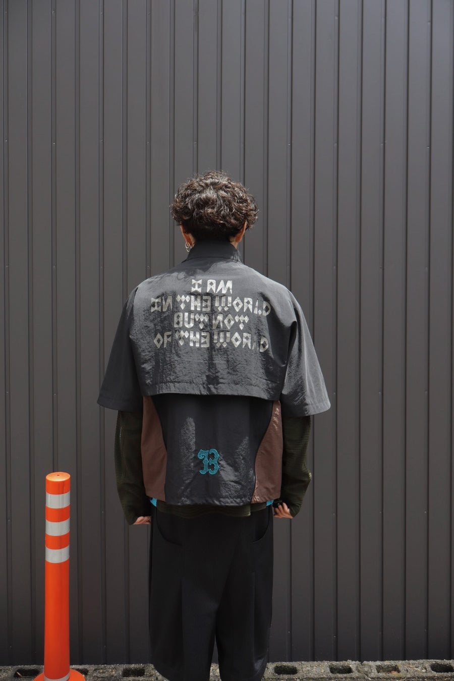 NAMESAKE  MECHALLE SS TRACK TOP