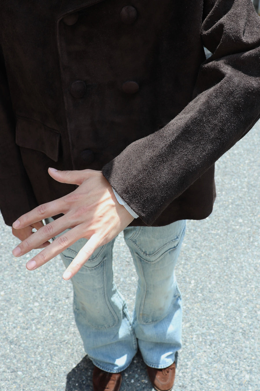 SUGARHILL  SUEDE LEATHER BLOUSON