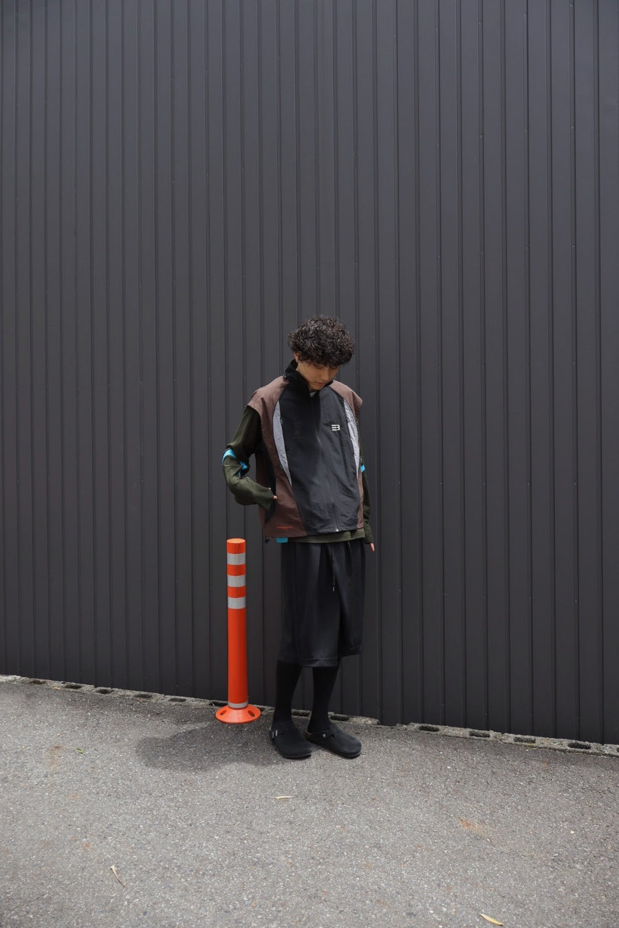 NAMESAKE  MECHALLE SS TRACK TOP