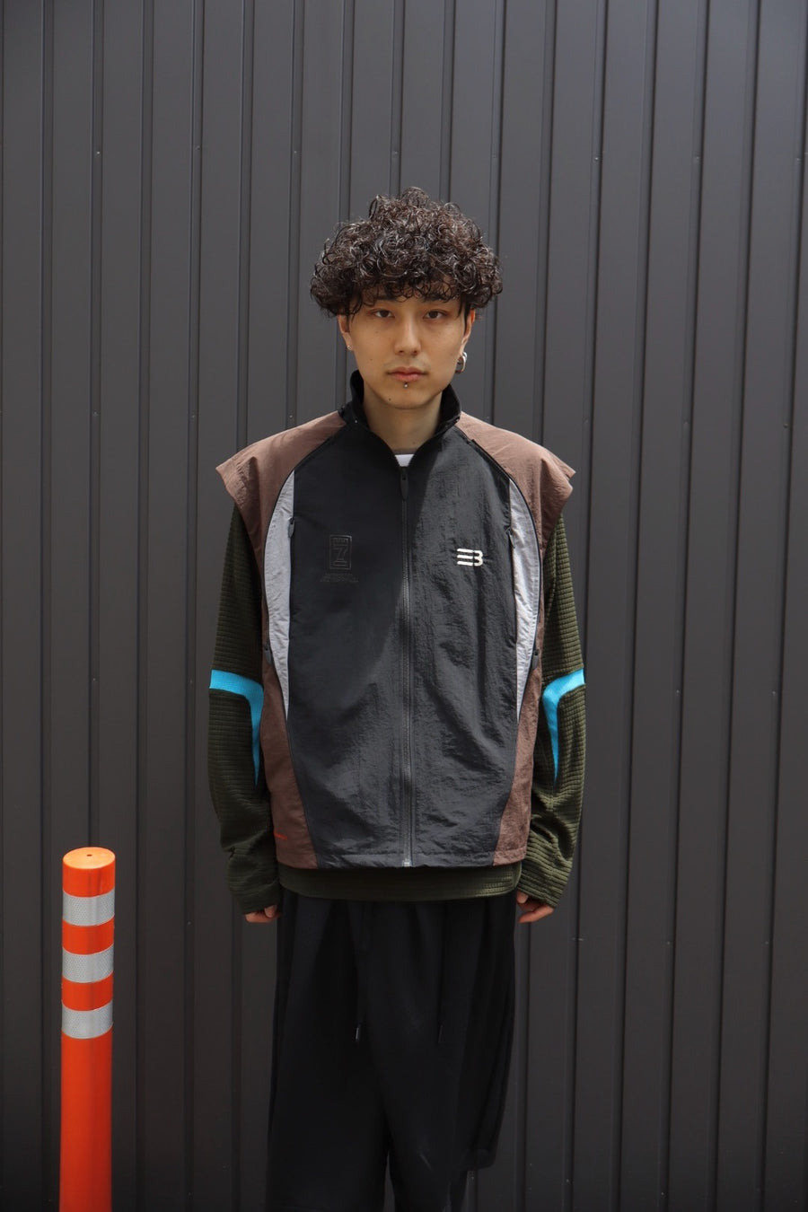 NAMESAKE  MECHALLE SS TRACK TOP