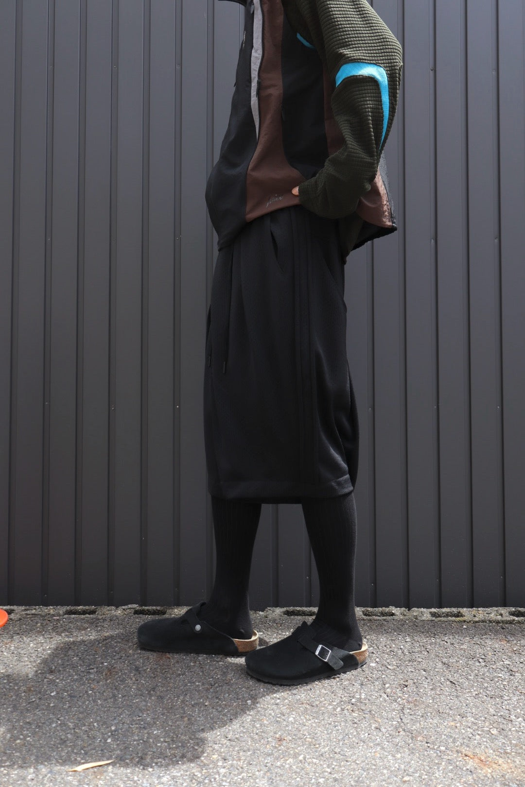 NAMESAKE(ネイムセイク)のREID PLEATED BASKETBALL SHORTSの通販