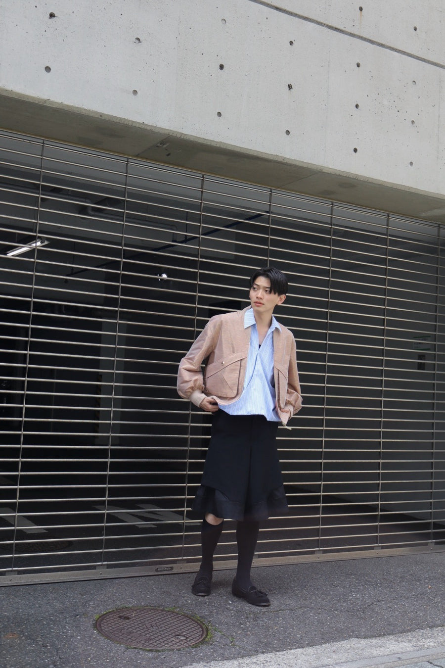 NAMESAKE  HOFF LAYERED SHORTS