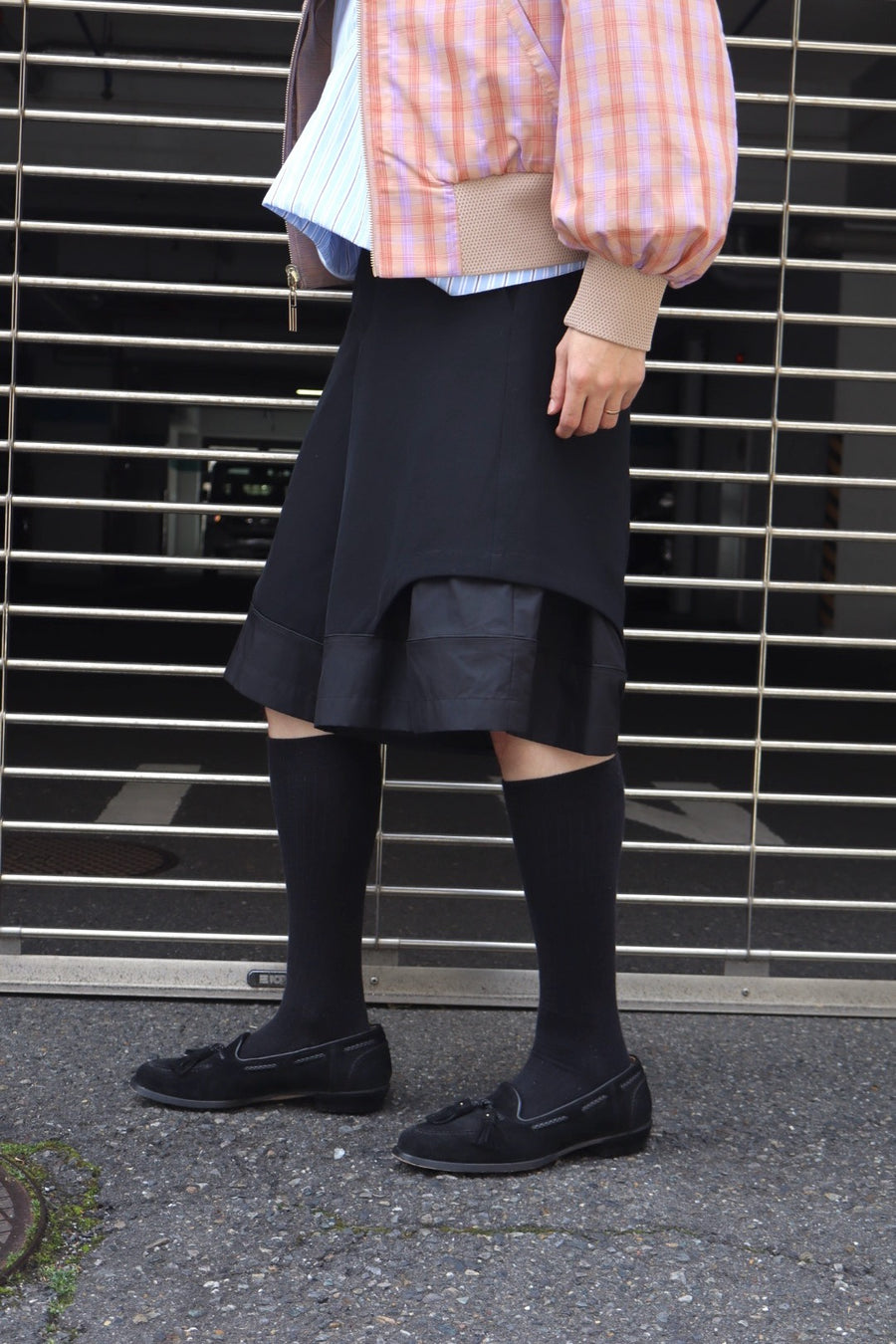 NAMESAKE  HOFF LAYERED SHORTS