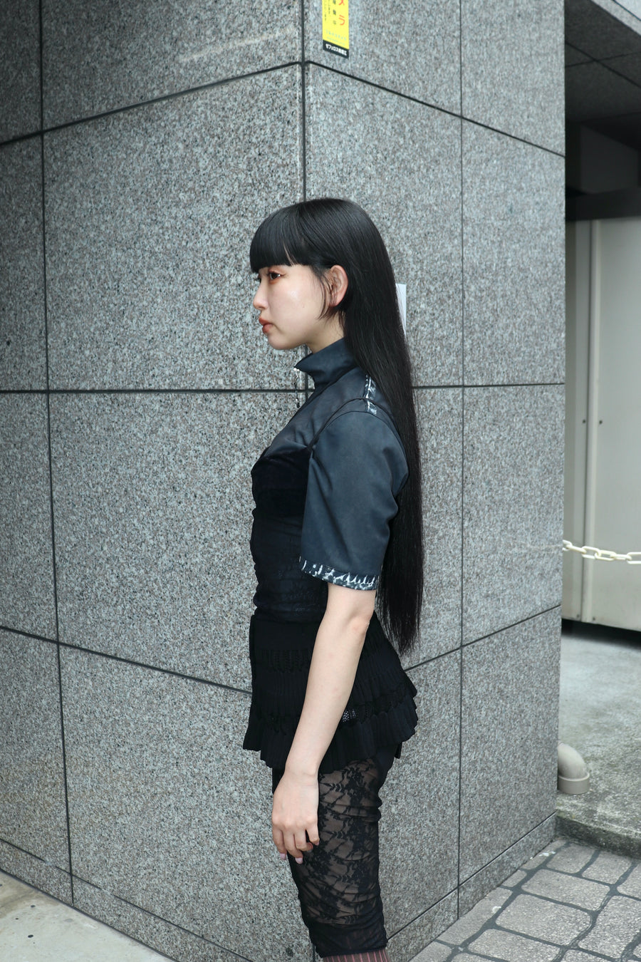 FETICO(フェティコ)のSHEER PANELED VELOUR BODYSUITの通販｜PALETTE