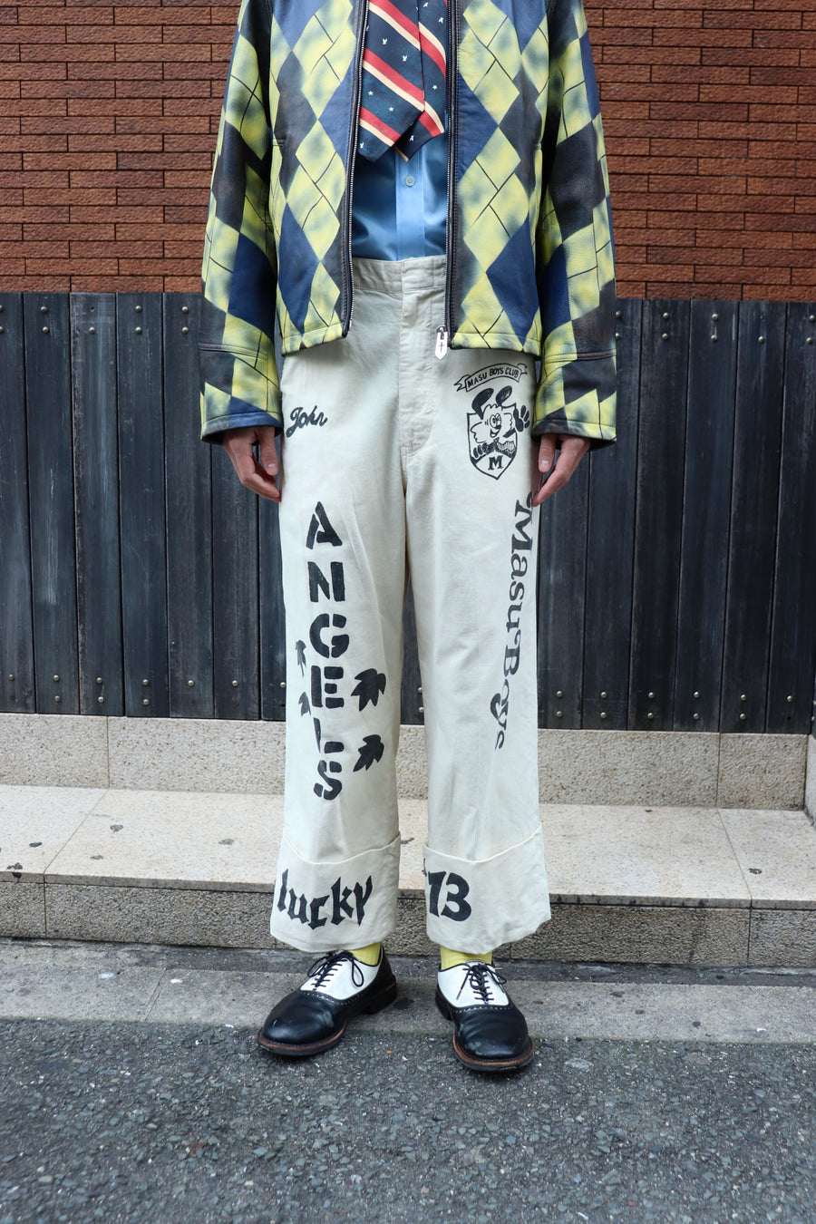 MASU  “MASU X VERDY” M.B.C. MEMORIAL PANTS(CREAM)