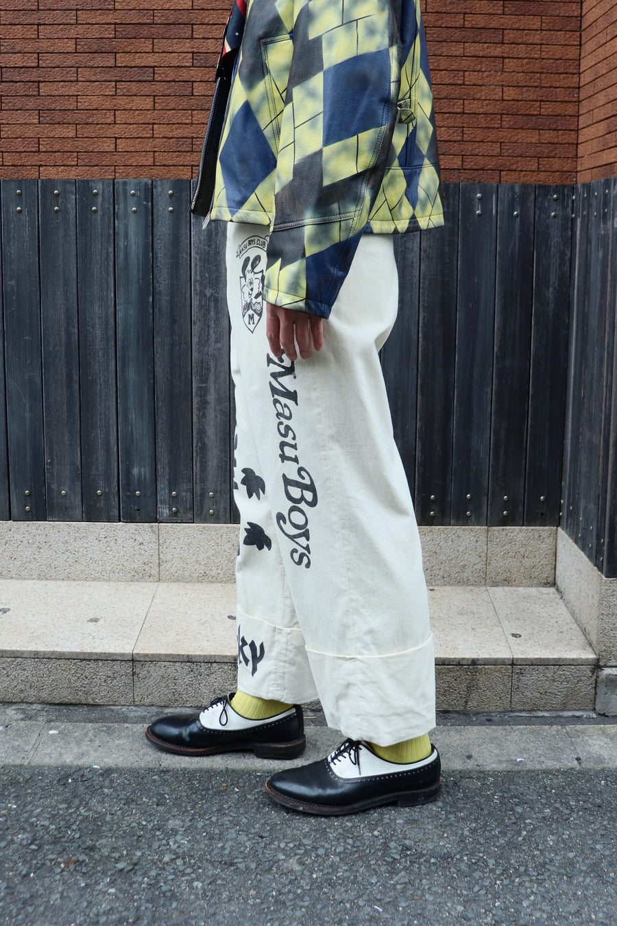 MASU  “MASU X VERDY” M.B.C. MEMORIAL PANTS(CREAM)