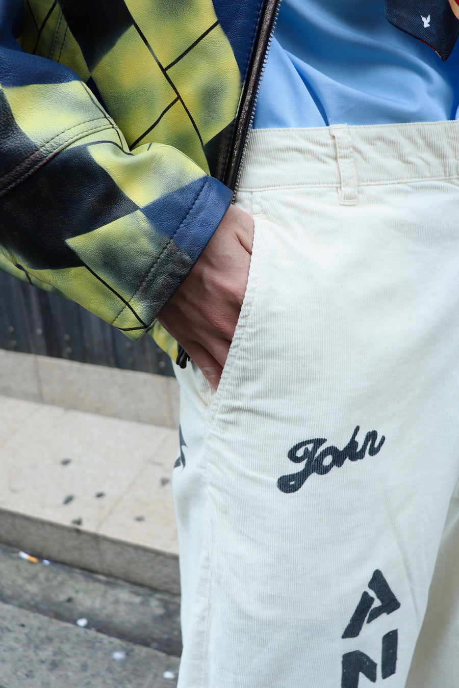 MASU  “MASU X VERDY” M.B.C. MEMORIAL PANTS(CREAM)