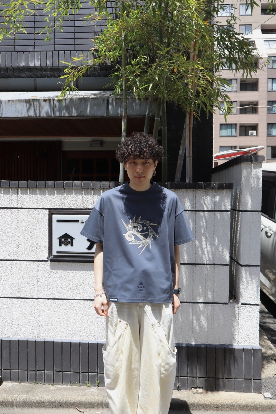 NAMESAKE  TOBI OVERSIZED RUNNER TEE