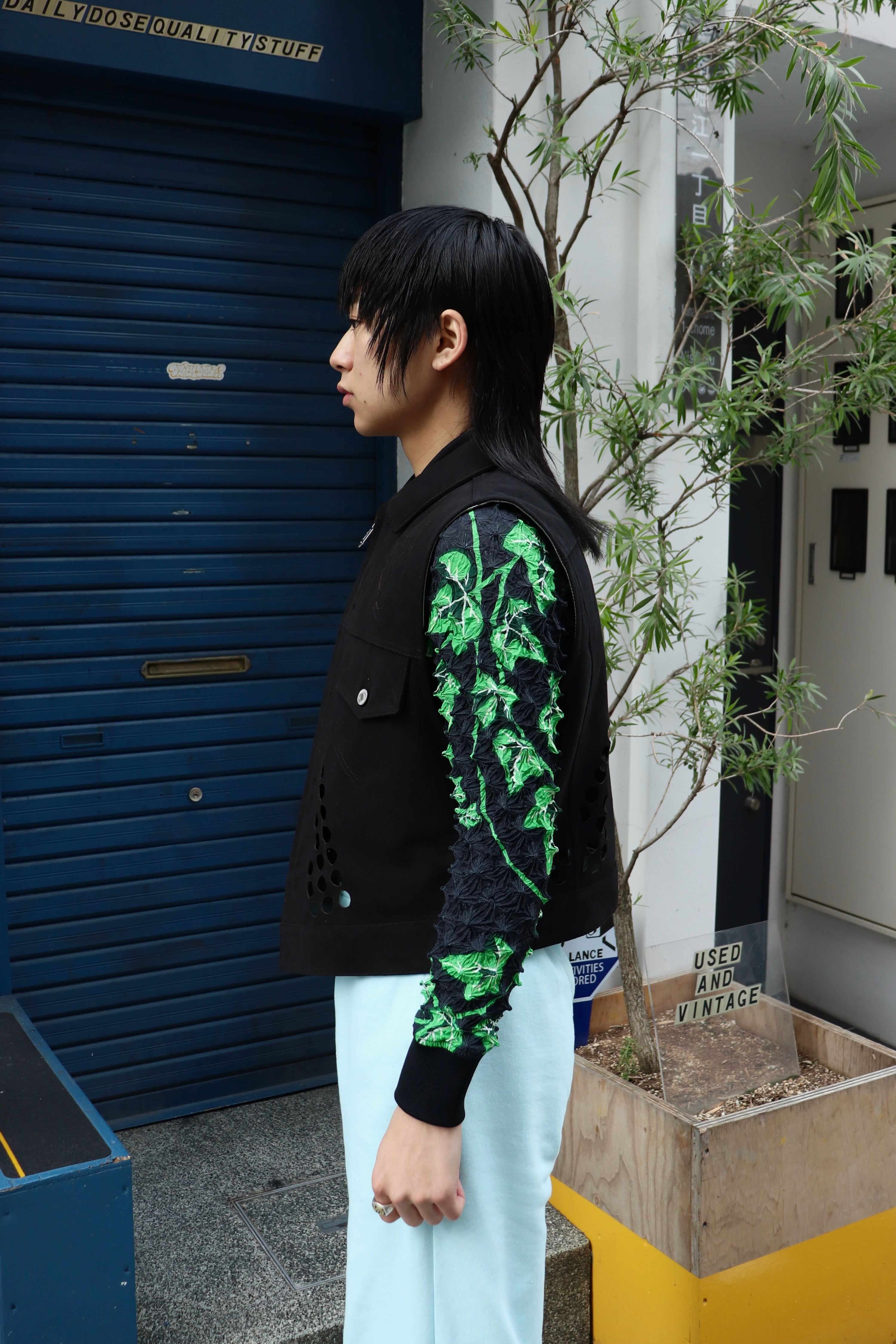 MASU(エムエーエスユー)のMEDAL-CUT LEATHER VESTの通販｜PALETTE art 