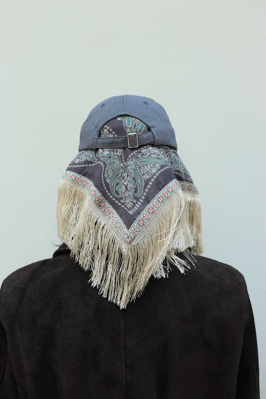 SUGARHILL  FRINGE BANDANA(PURPLE)