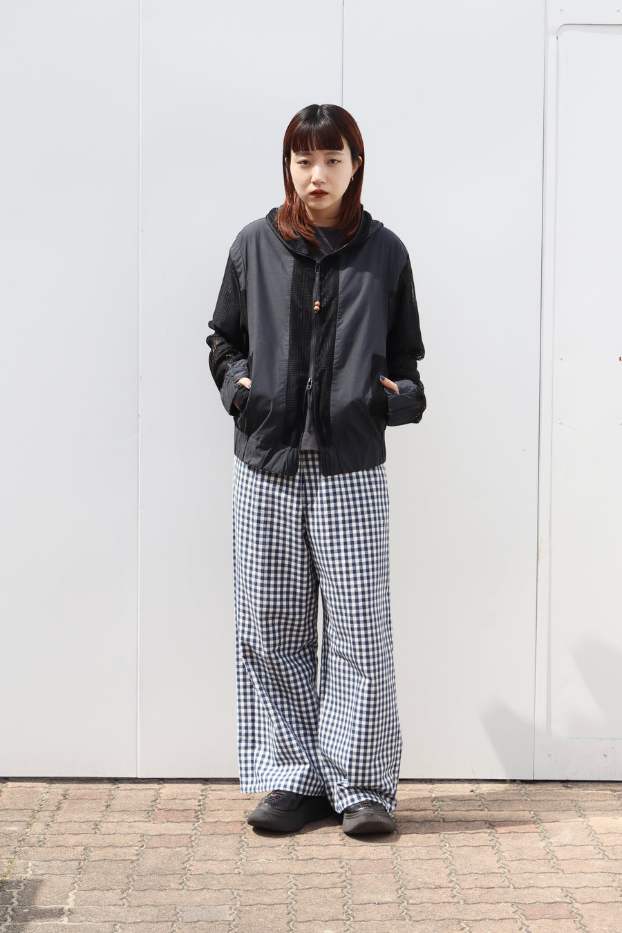 JIAN YE(ジェンイェ)のLACE MONSTER HOOD BLACK(フーディー)の通販