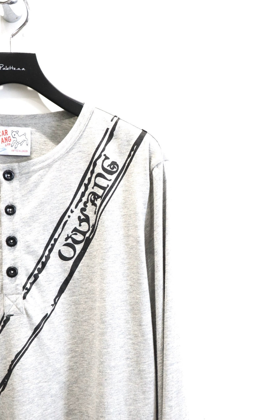 Oscar Ouyang(オスカー オウヤン)のARCHER HENLEY LONG SLEEVE TEE