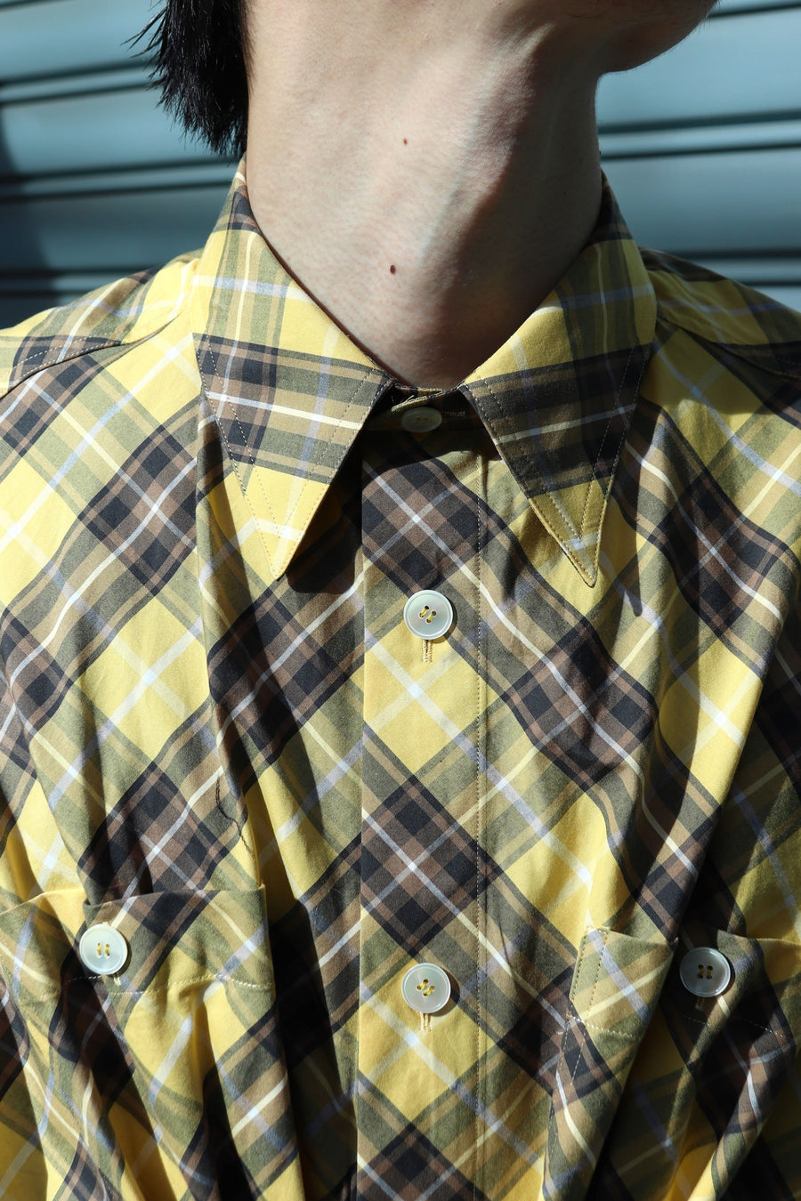 MASU  KNIGHT PLAID SHIRT