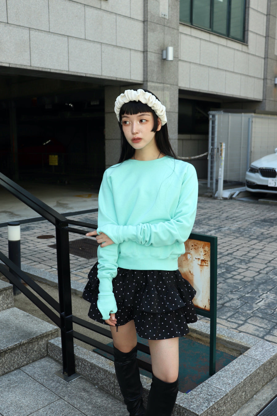 kotohayokozawa  SPA HEADBAND HEAVYWEIGHT(OATMEAL)