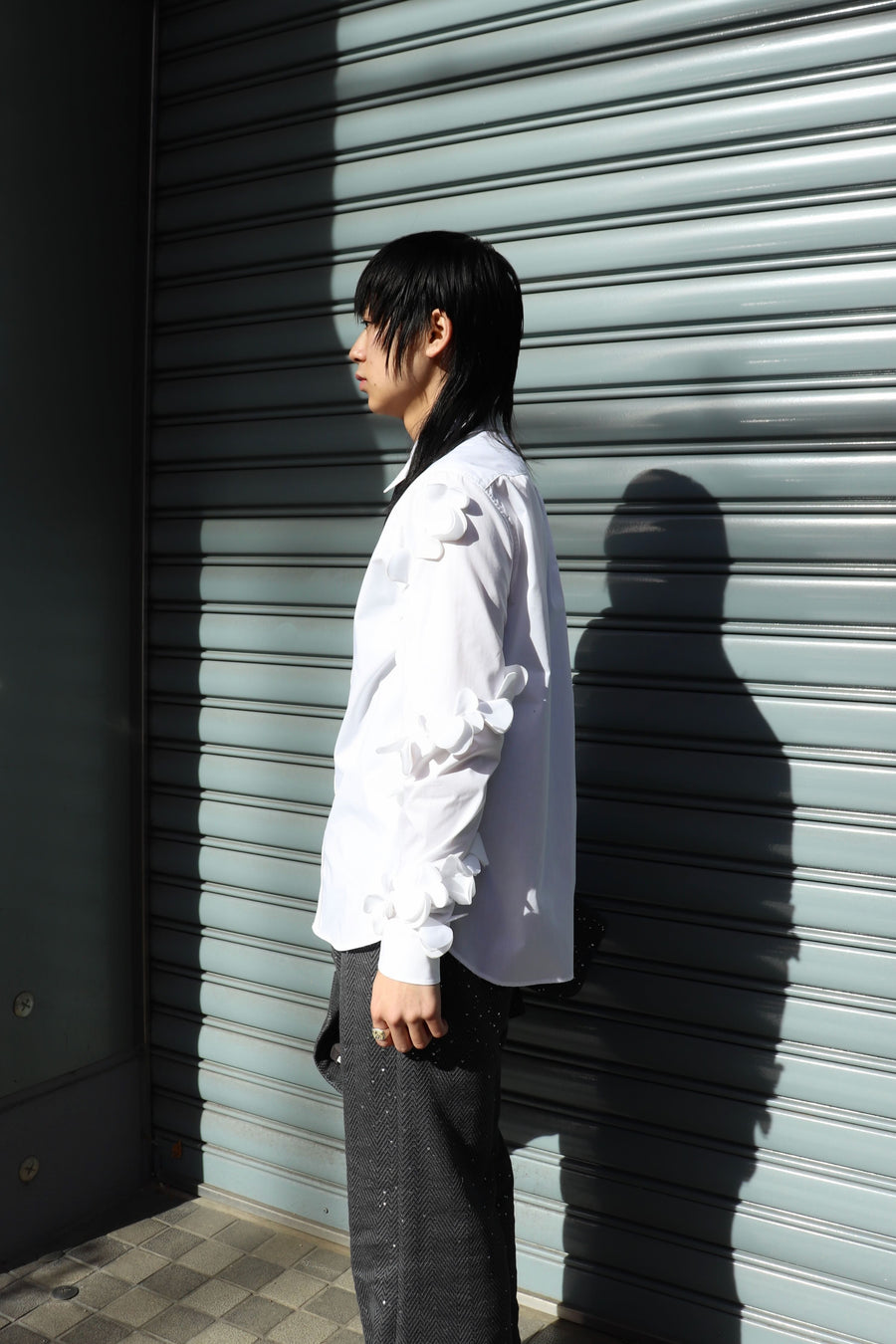 MASU  IVY DRESS SHIRT(WHITE)