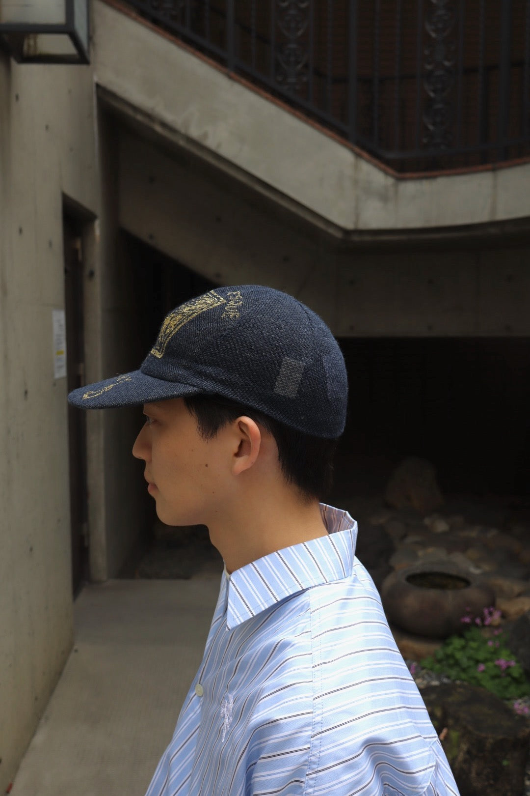 帽子 SHINYAKOZUKA SHINYAKOZUKA(シンヤコヅカ)のELUSIVE KNIT CAP WITH KIJIMA TAKAYUKI