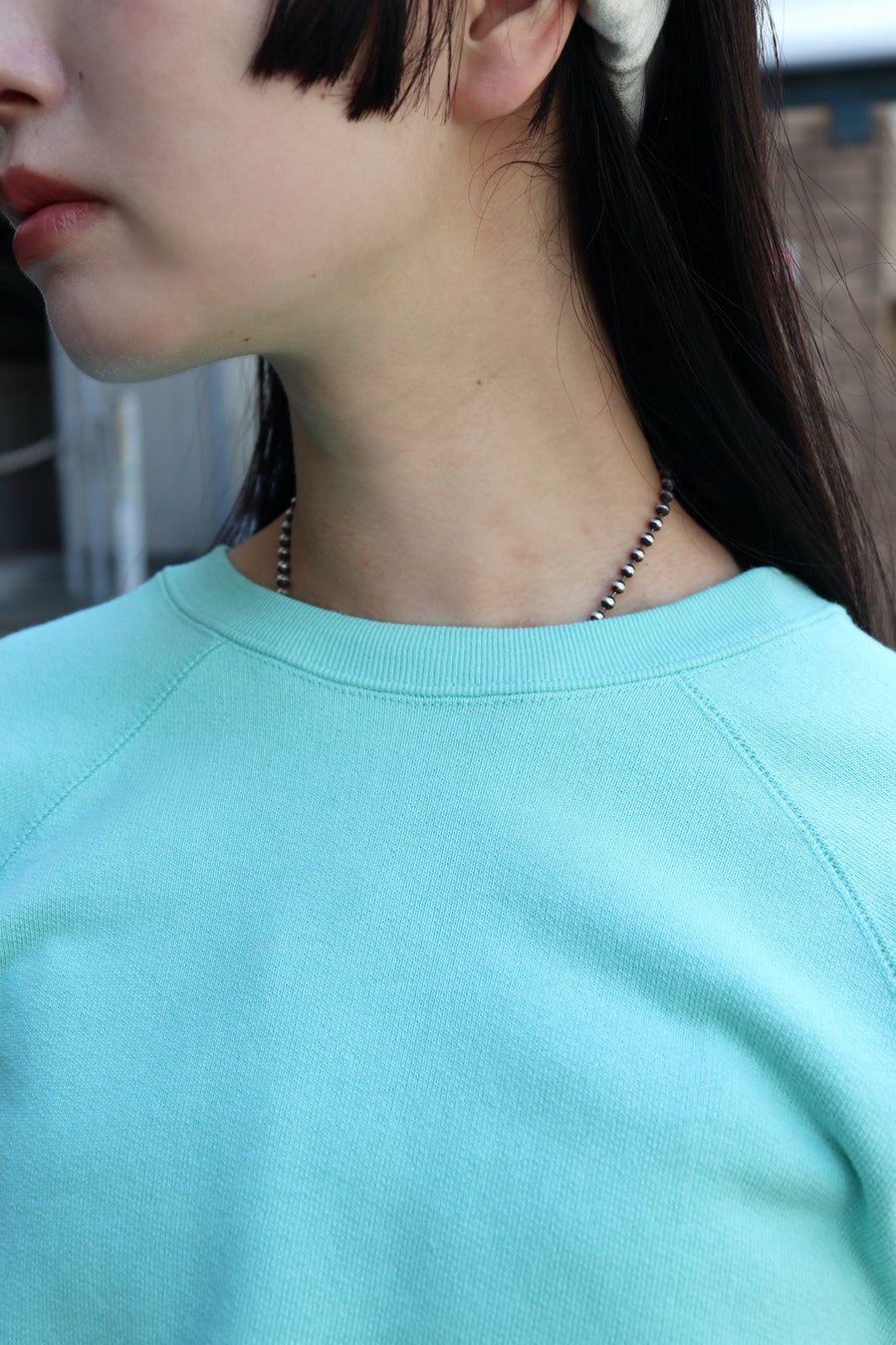 kotohayokozawa  HEAVYWEIGHT CUFF-GLOVE TOP(MINT)