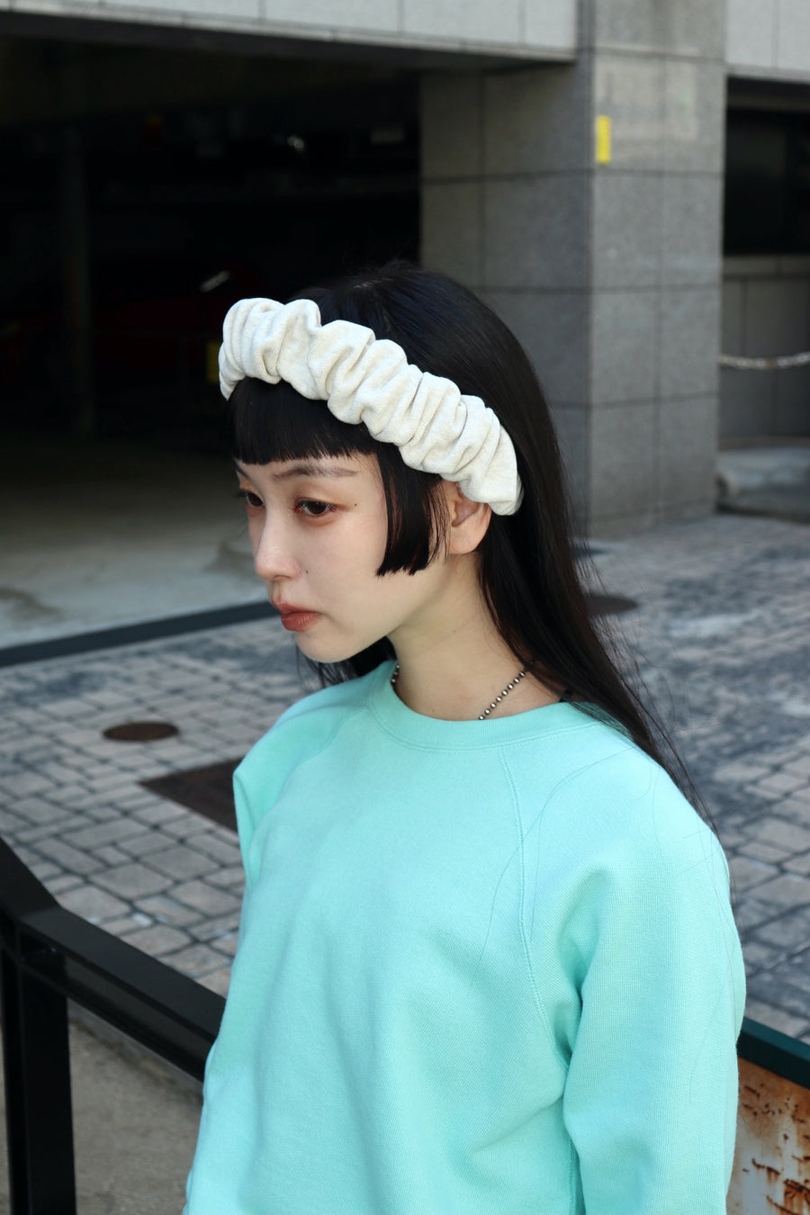 kotohayokozawa  SPA HEADBAND HEAVYWEIGHT(OATMEAL)