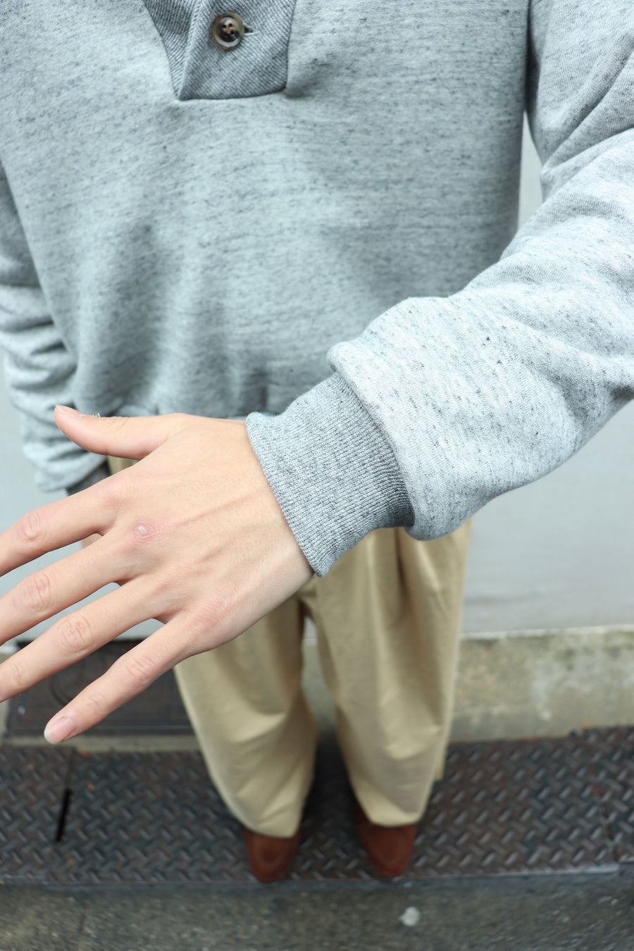 SOSHIOTSUKI(ソウシオオツキ)のSHAWL COLLAR SWEATERの通販｜PALETTE