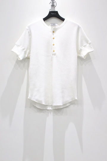 Urig   × PAAN 4B HENRYNECK WAFFLE S/S(WHITE)