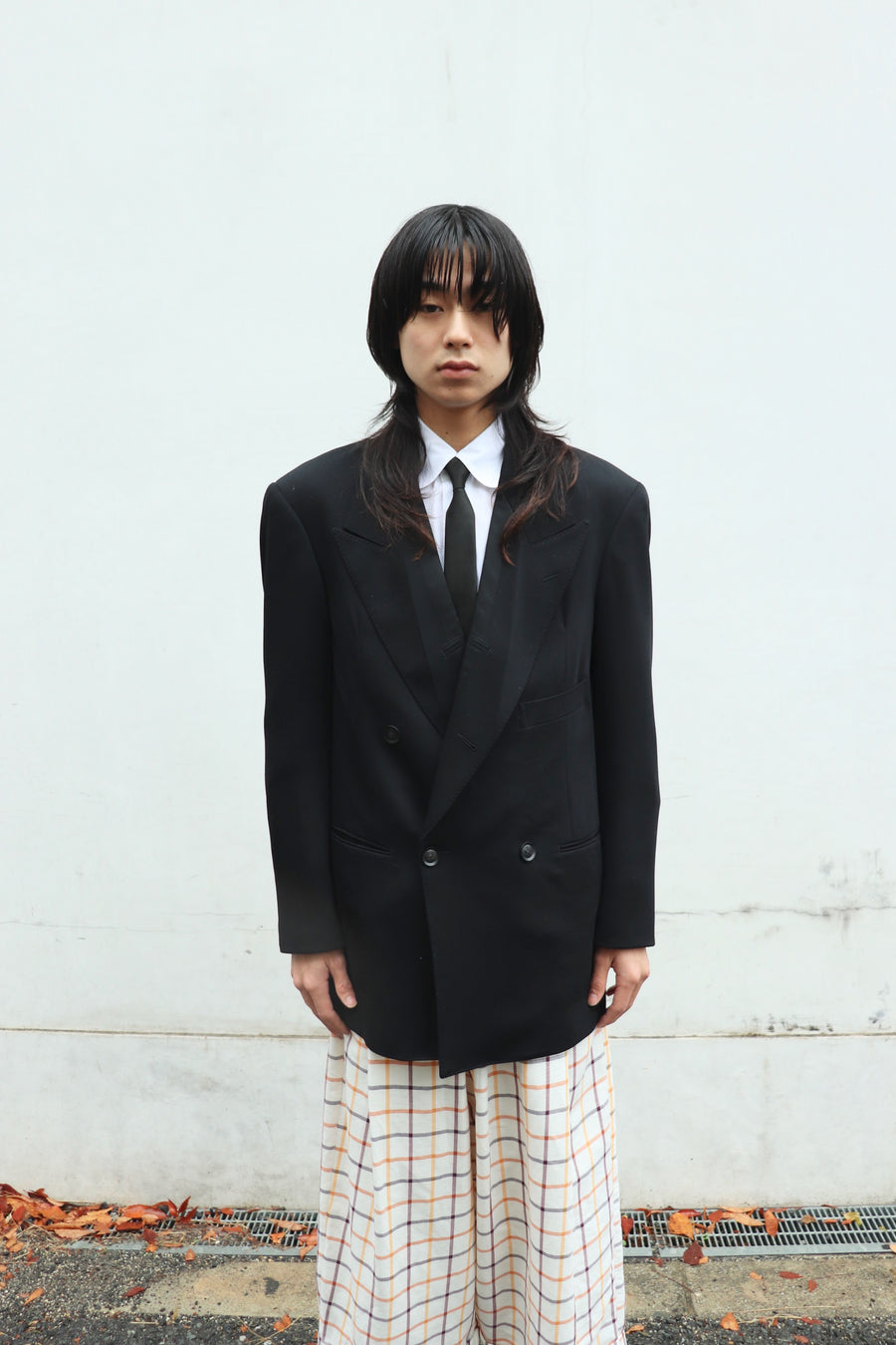 SOSHIOTSUKI(ソウシオオツキ)のINSIDE LAPEL JACKET BLACKの通販