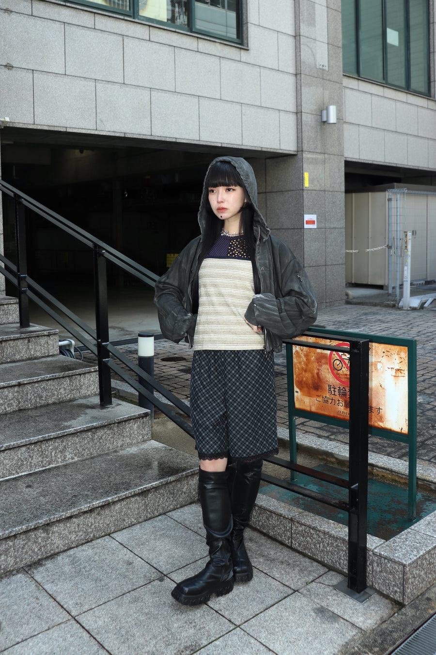 PERVERZE(パーバーズ)のMixed Mini Tee NAVYの通販｜PALETTE art alive