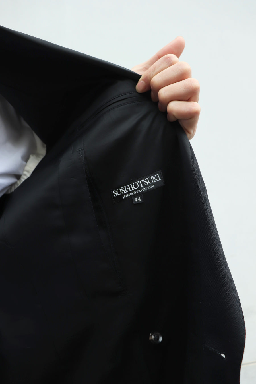 SOSHIOTSUKI(ソウシオオツキ)のINSIDE LAPEL JACKET BLACKの通販