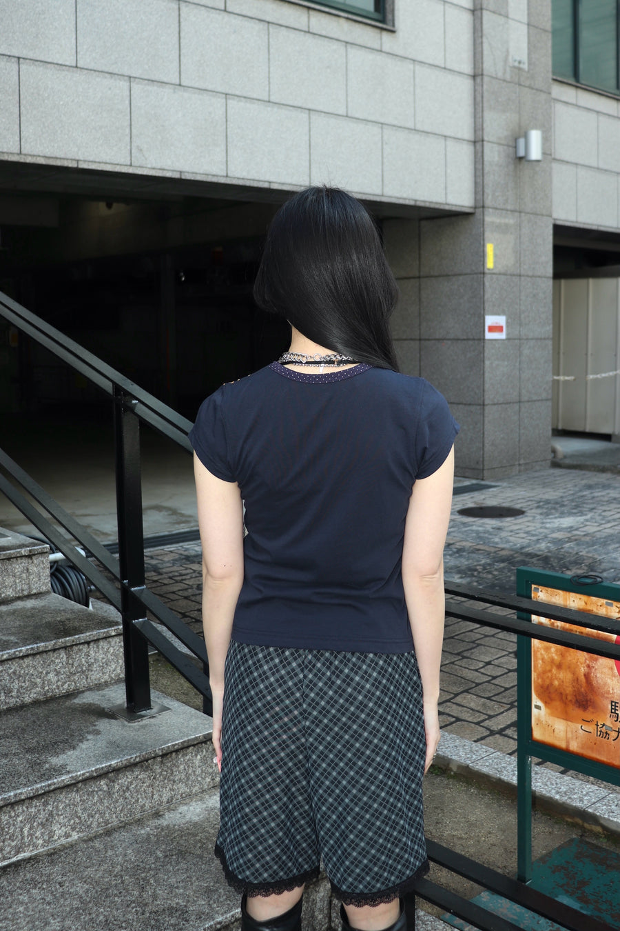 PERVERZE(パーバーズ)のMixed Mini Tee NAVYの通販｜PALETTE art alive
