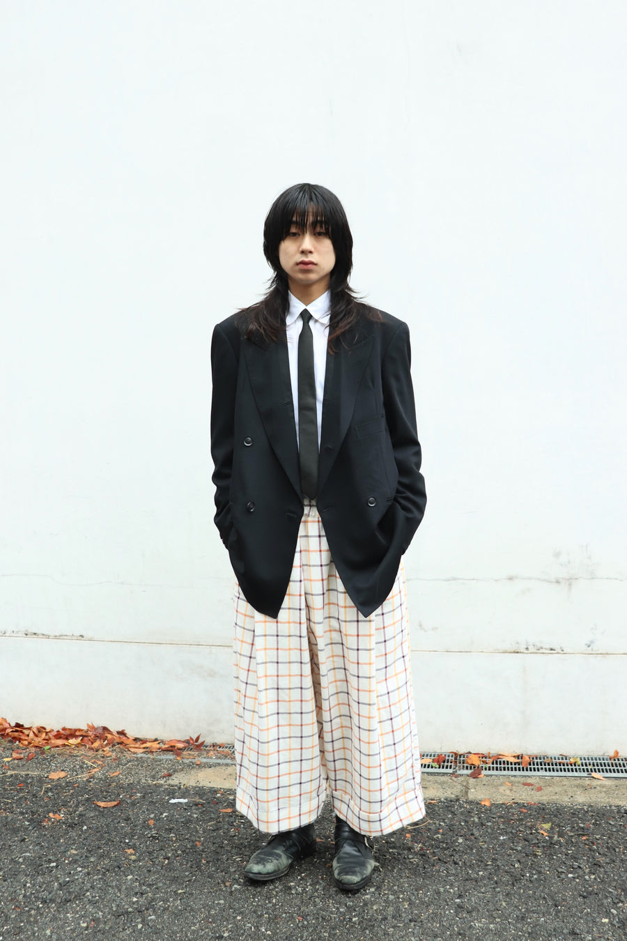 SOSHIOTSUKI(ソウシオオツキ)のINSIDE LAPEL JACKET BLACKの通販