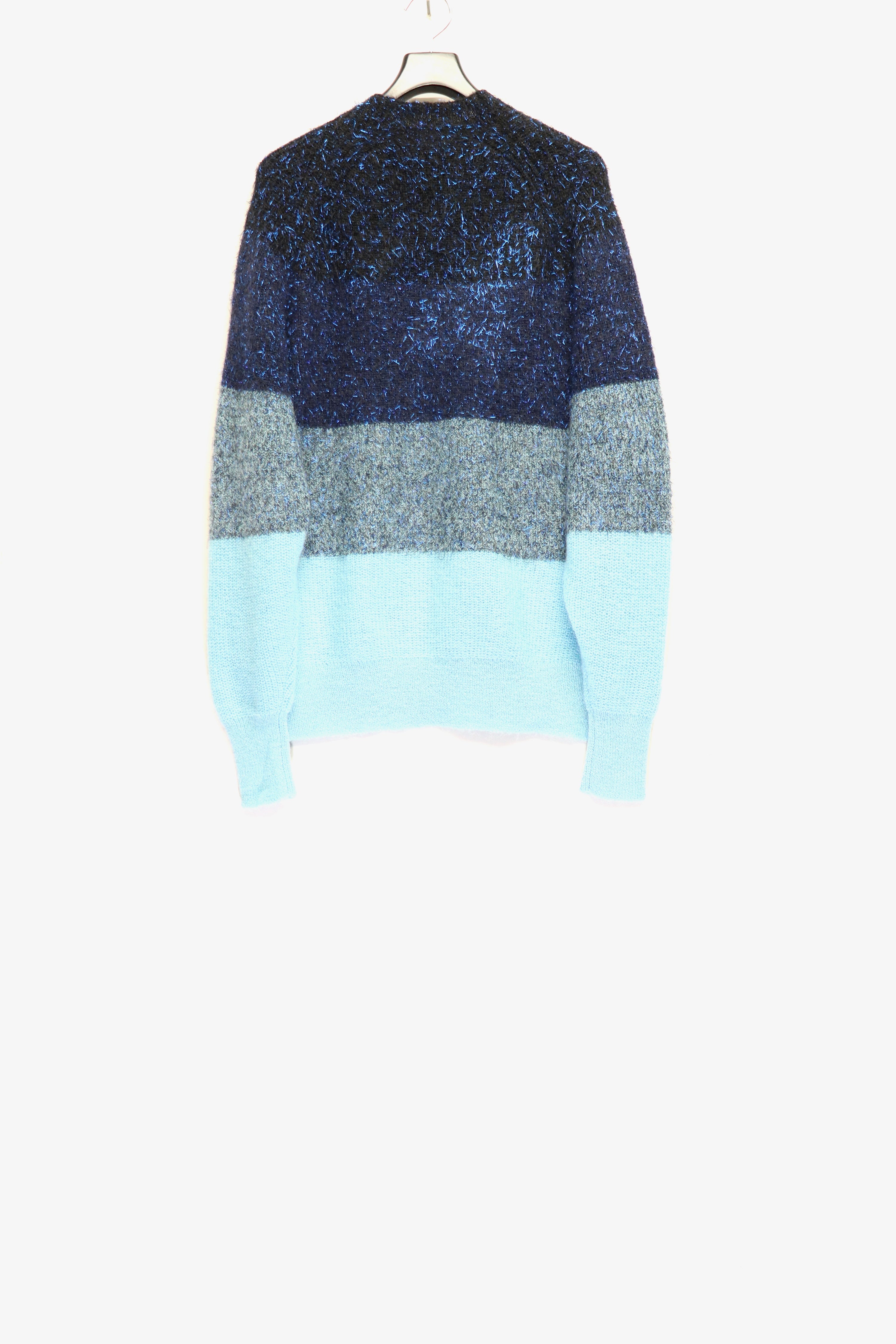 TOGA VIRILIS Gradation knit pullover(NAVY)