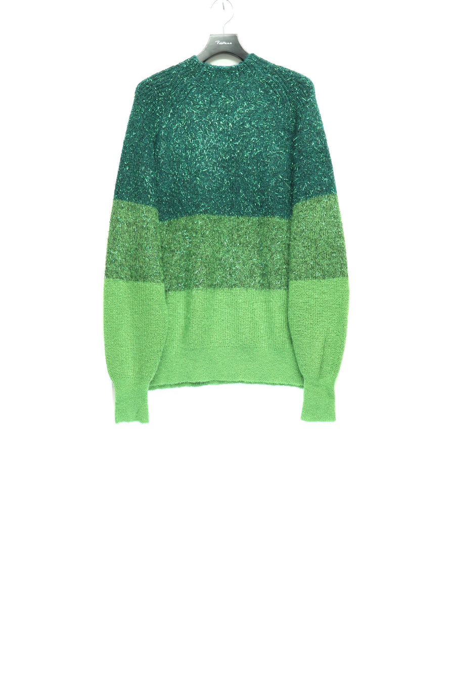 TOGA VIRILIS  Gradation knit pullover(GREEN)