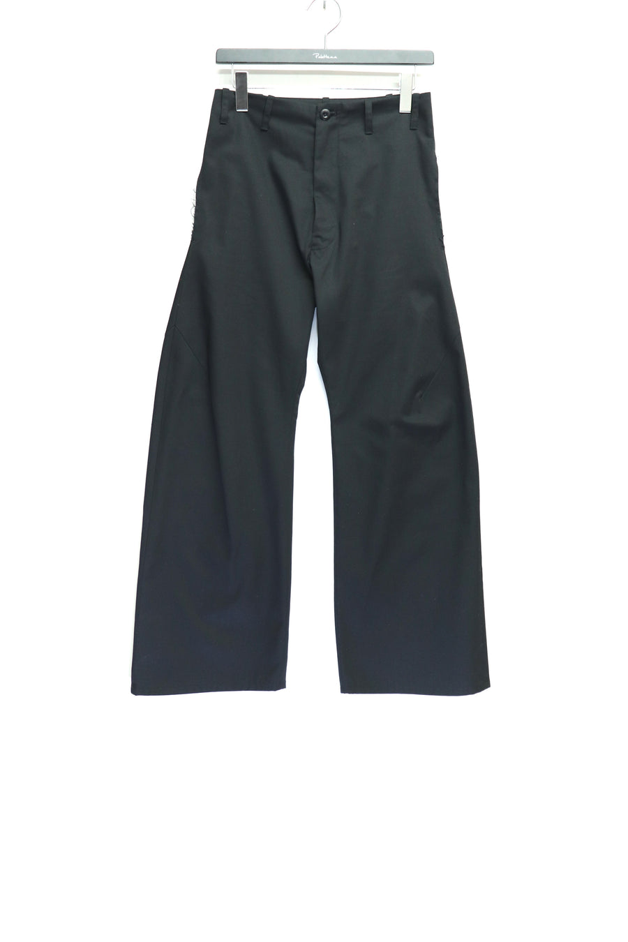 FILME FILLED  Tapered Straight Pants(BLACK)