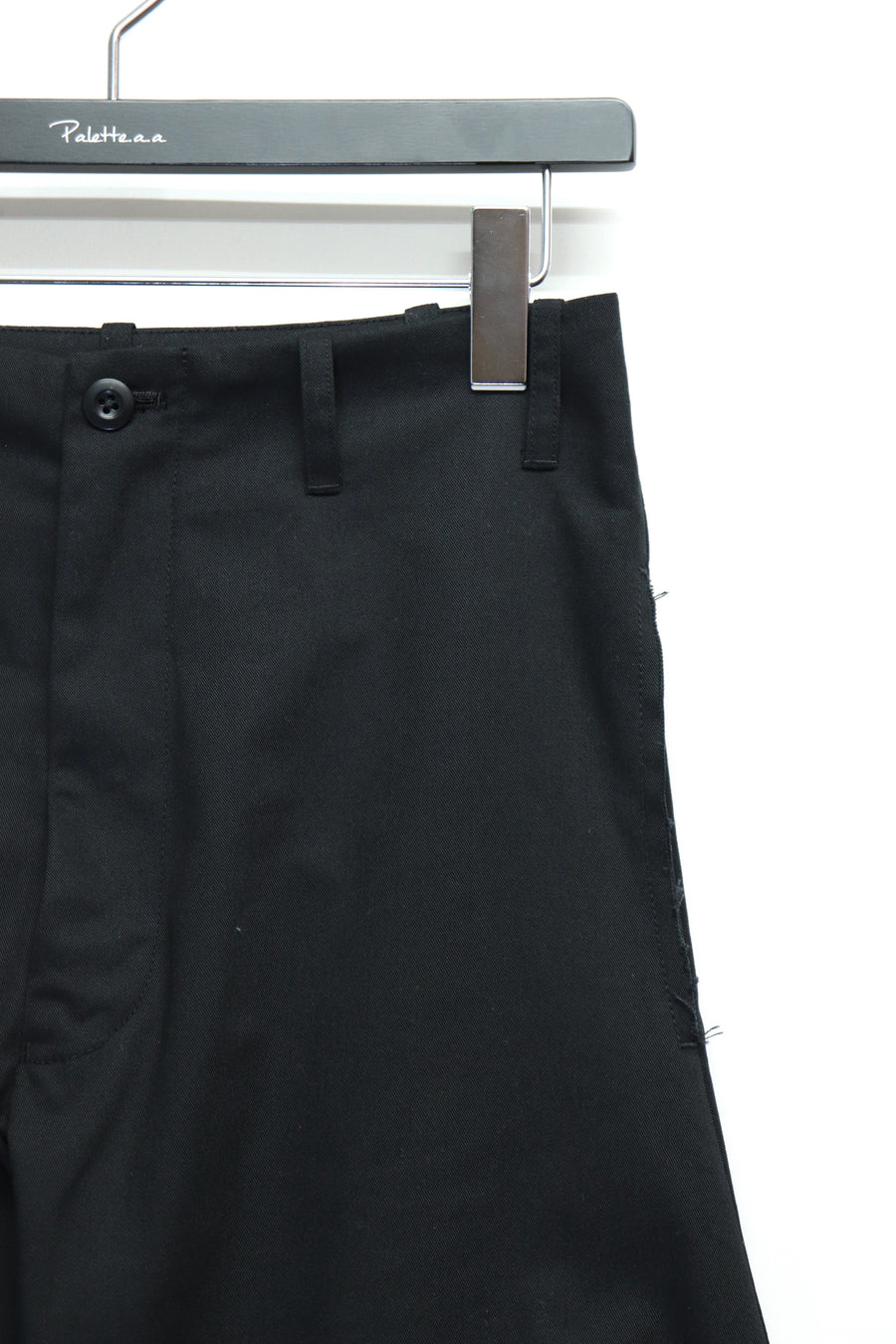 FILME FILLED  Tapered Straight Pants(BLACK)