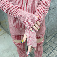 Voltage Control Filter(VOC)のWool Rib Drivers Knit REDの通販