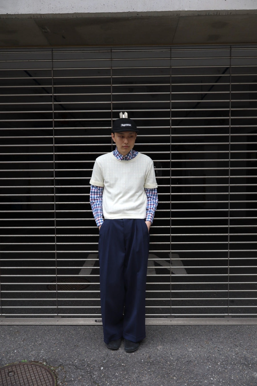 SHINYAKOZUKA(シンヤコヅカ)のROLL UP YOUR SLEEVE ANTIQUE ECRU(T