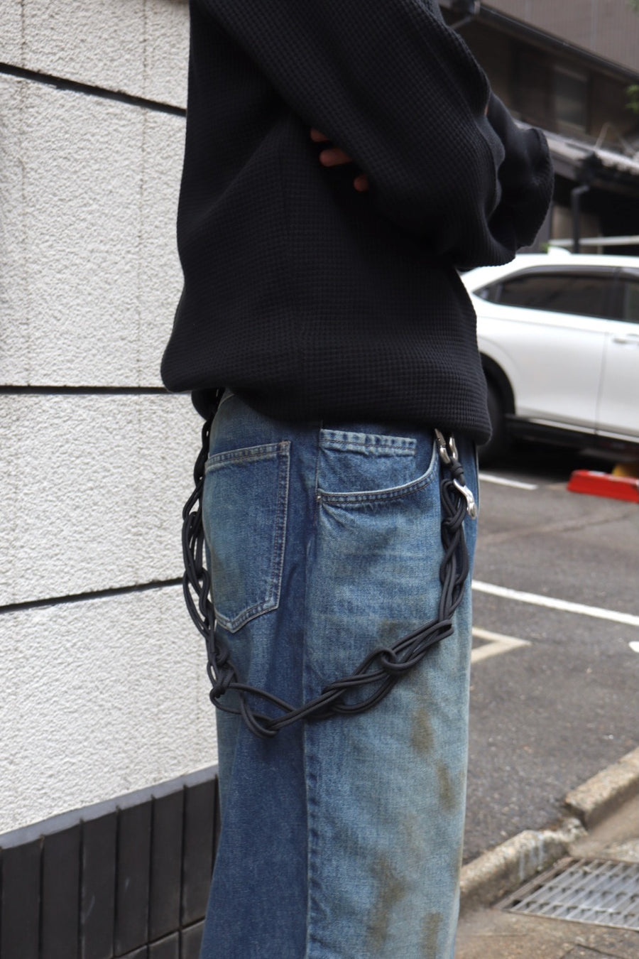 NULABEL  ROPE CARABINER(BLACK)