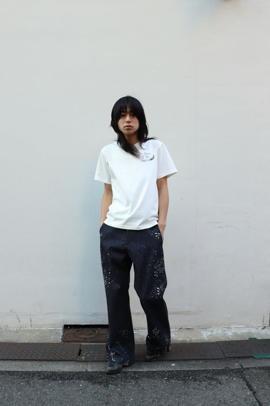 MASU(エムエーエスユー)のGA**XY PIQUE WORK TROUSERS INDIGOの通販