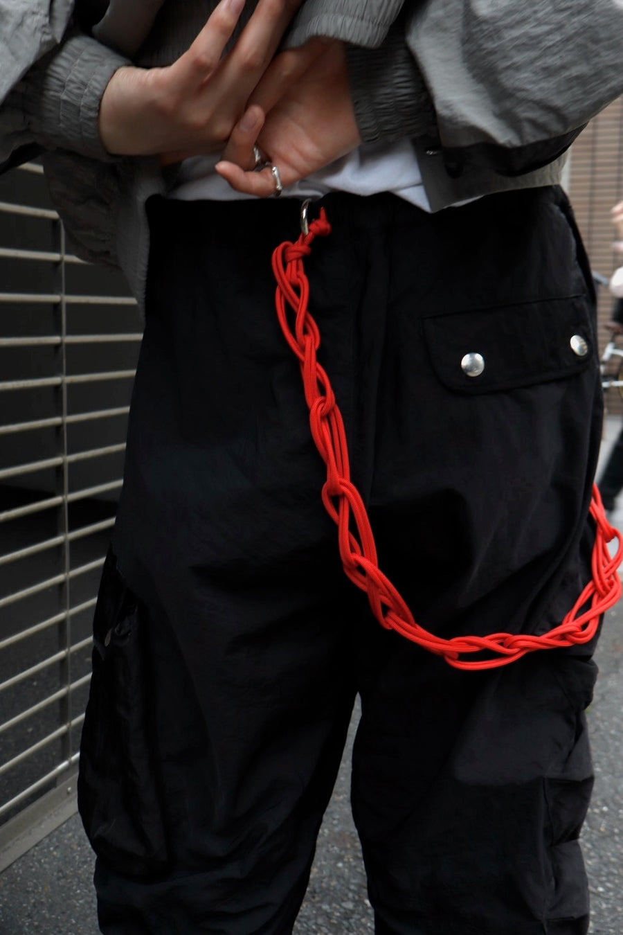 NULABEL  ROPE CARABINER(RED)