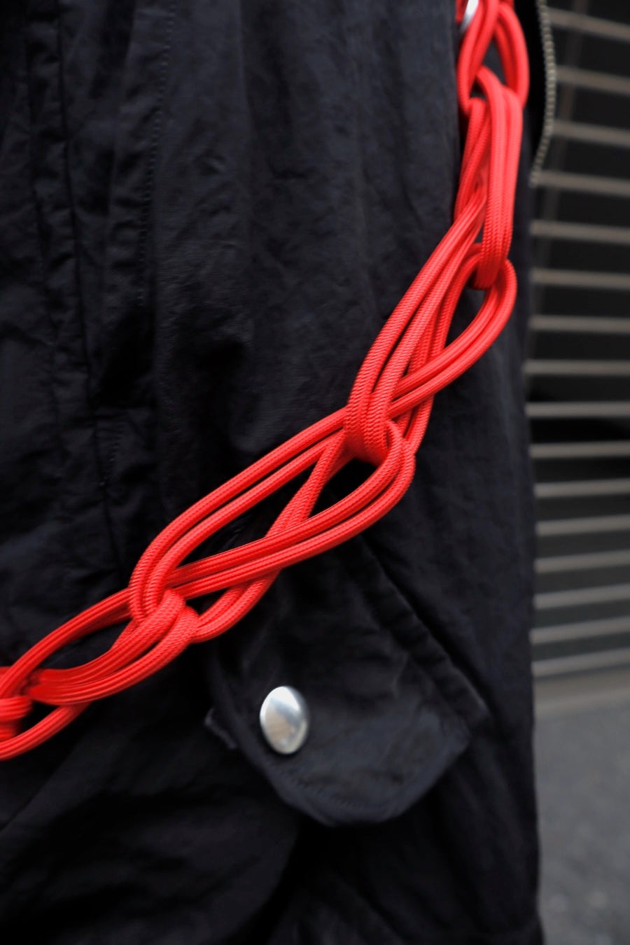 NULABEL  ROPE CARABINER(RED)