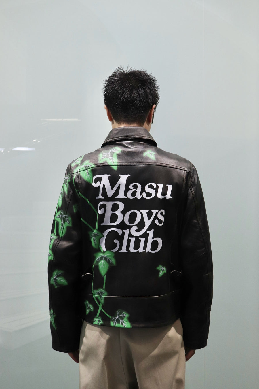 MASU  “MASU X VERDY” M.B.C. LEATHER SPORTS JACKET