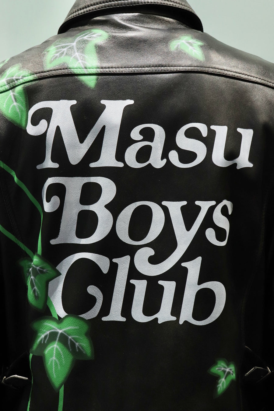 MASU  “MASU X VERDY” M.B.C. LEATHER SPORTS JACKET