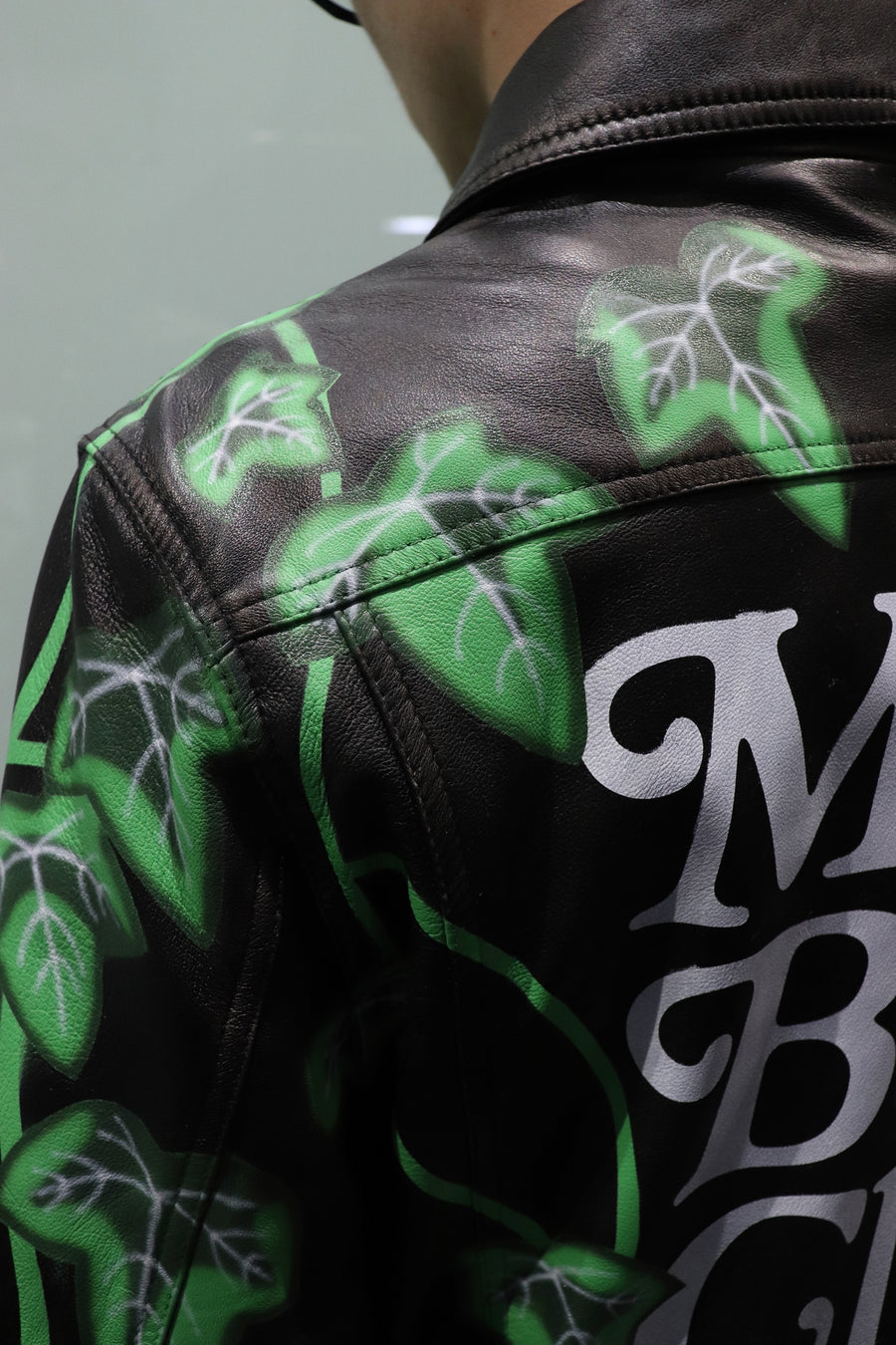 MASU  “MASU X VERDY” M.B.C. LEATHER SPORTS JACKET