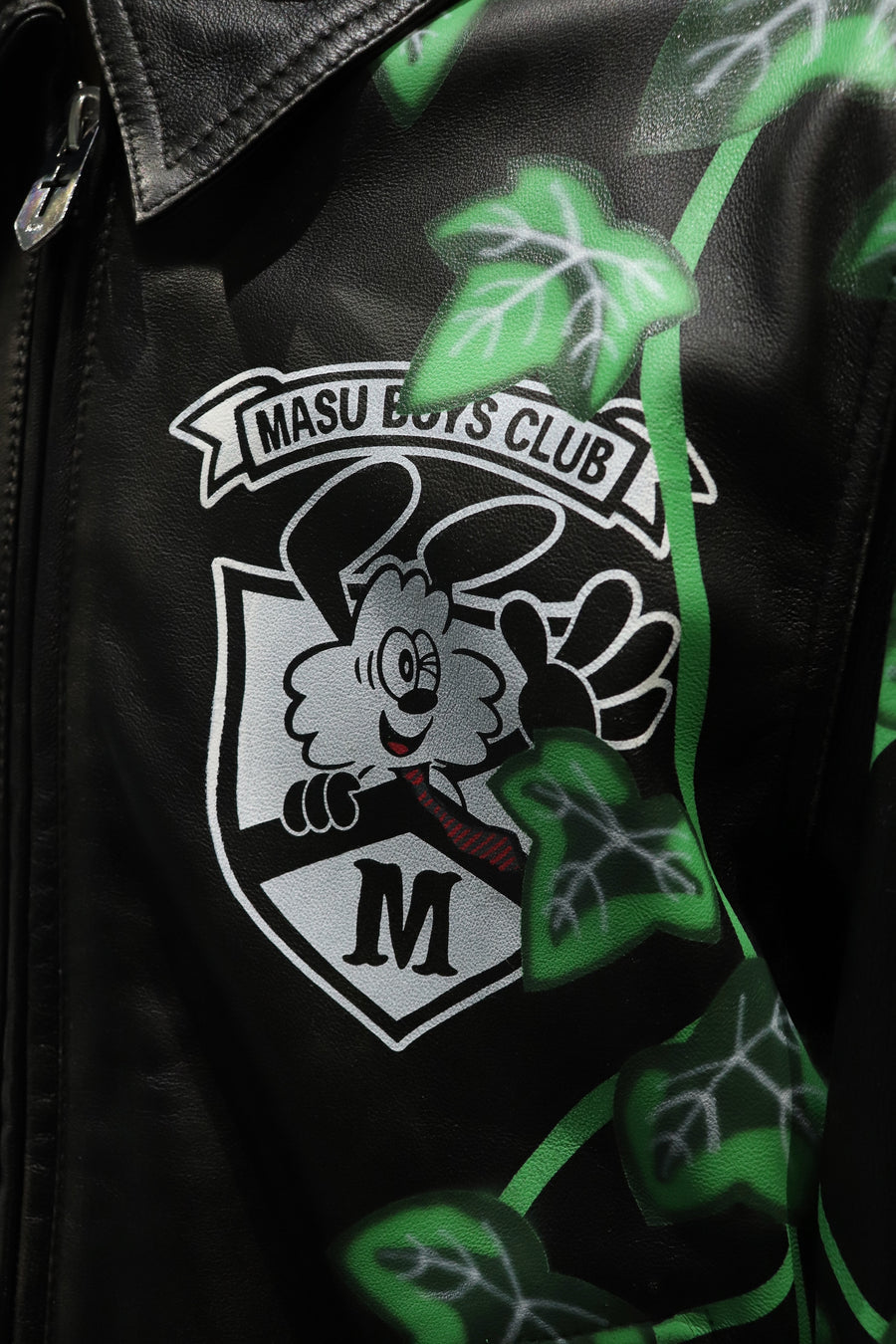 MASU  “MASU X VERDY” M.B.C. LEATHER SPORTS JACKET