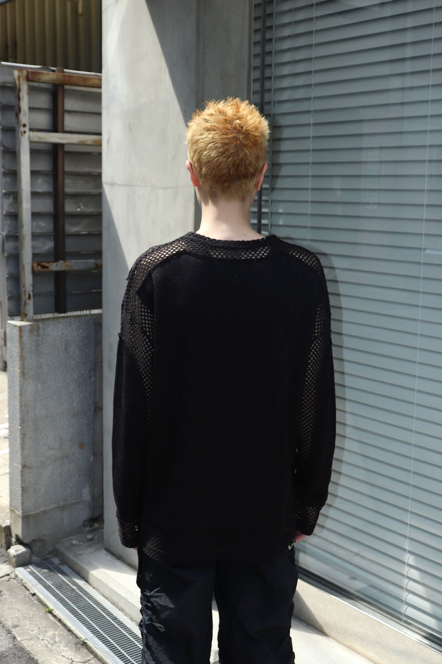 ANDERSSON BELL  LAYERED CREW-NECK SWEATER