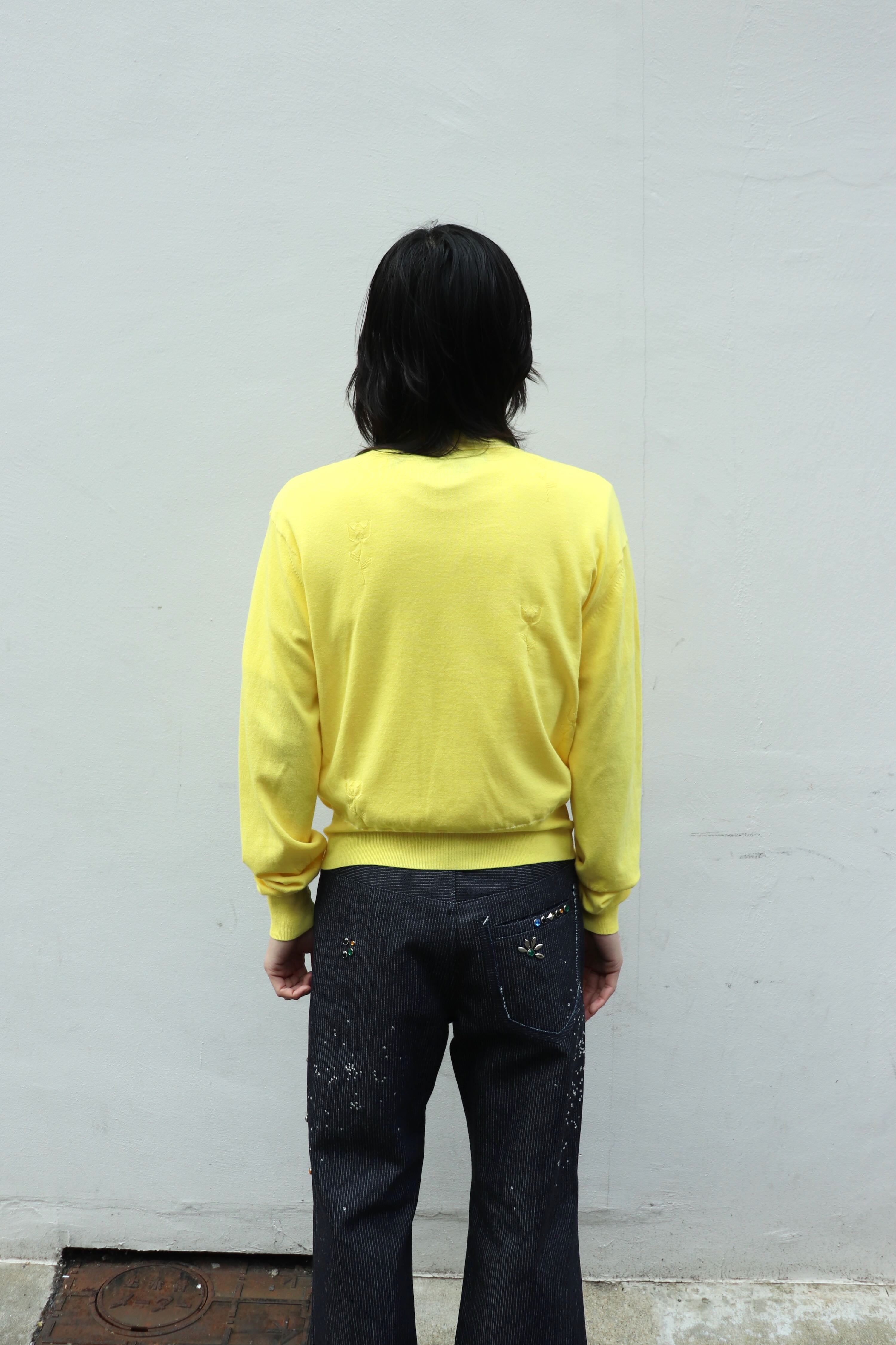 MASU(エムエーエスユー)のMB 10 BUTTONS CARDIGAN LEMONの通販