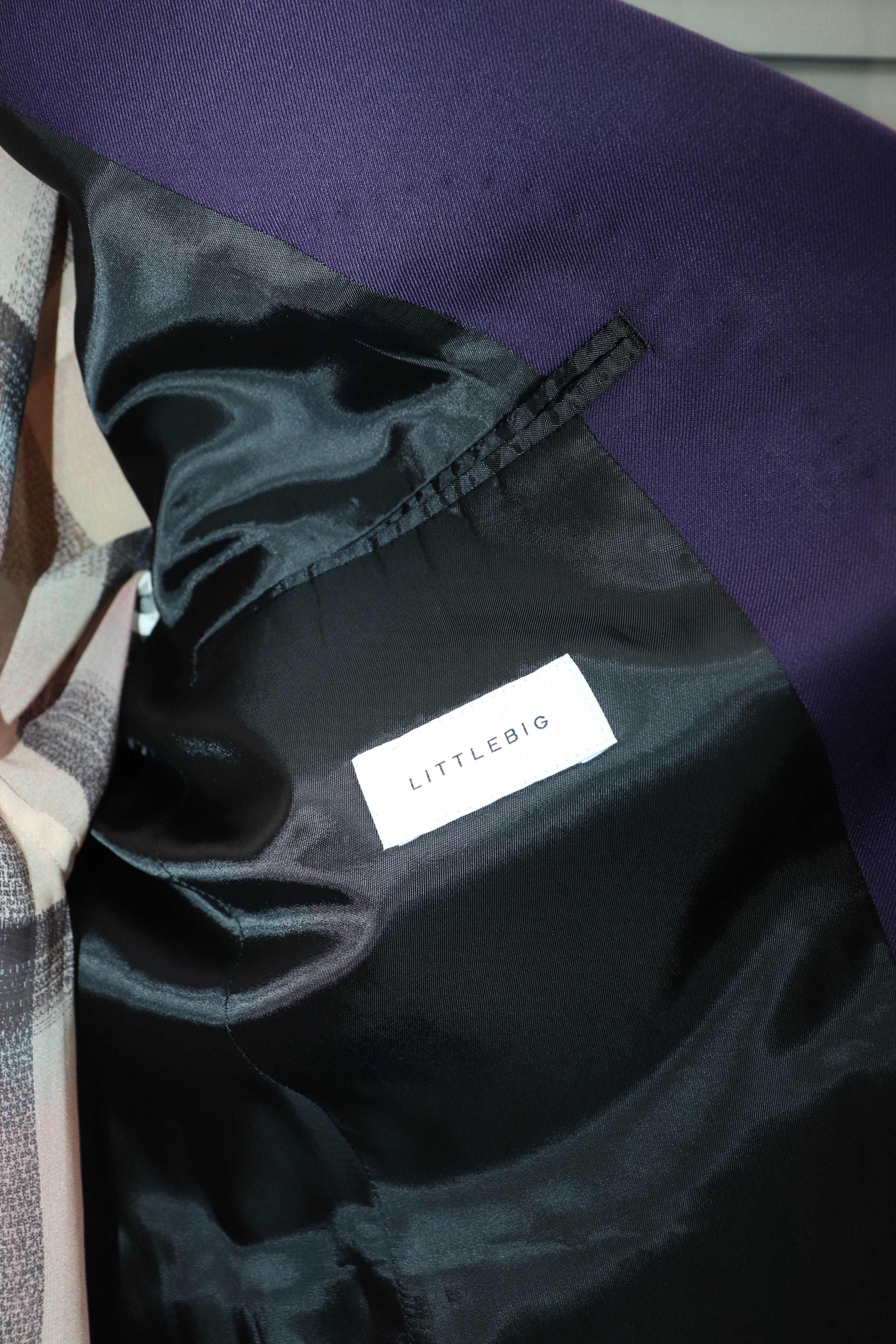 LITTLEBIG(リトルビッグ)のPurple Double Jacketの通販｜PALETTE art