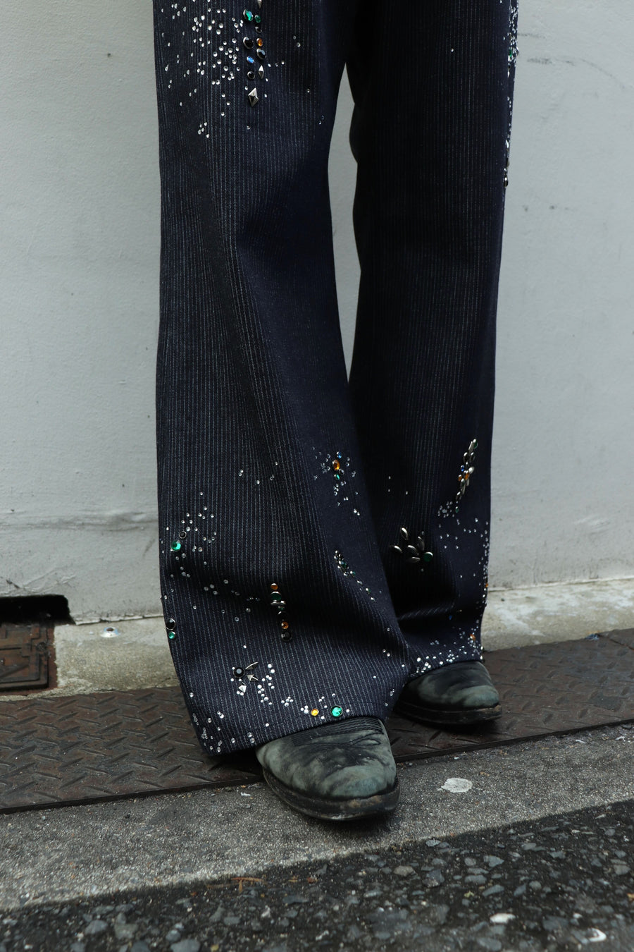 MASU(エムエーエスユー)のGA**XY PIQUE WORK TROUSERS INDIGOの通販