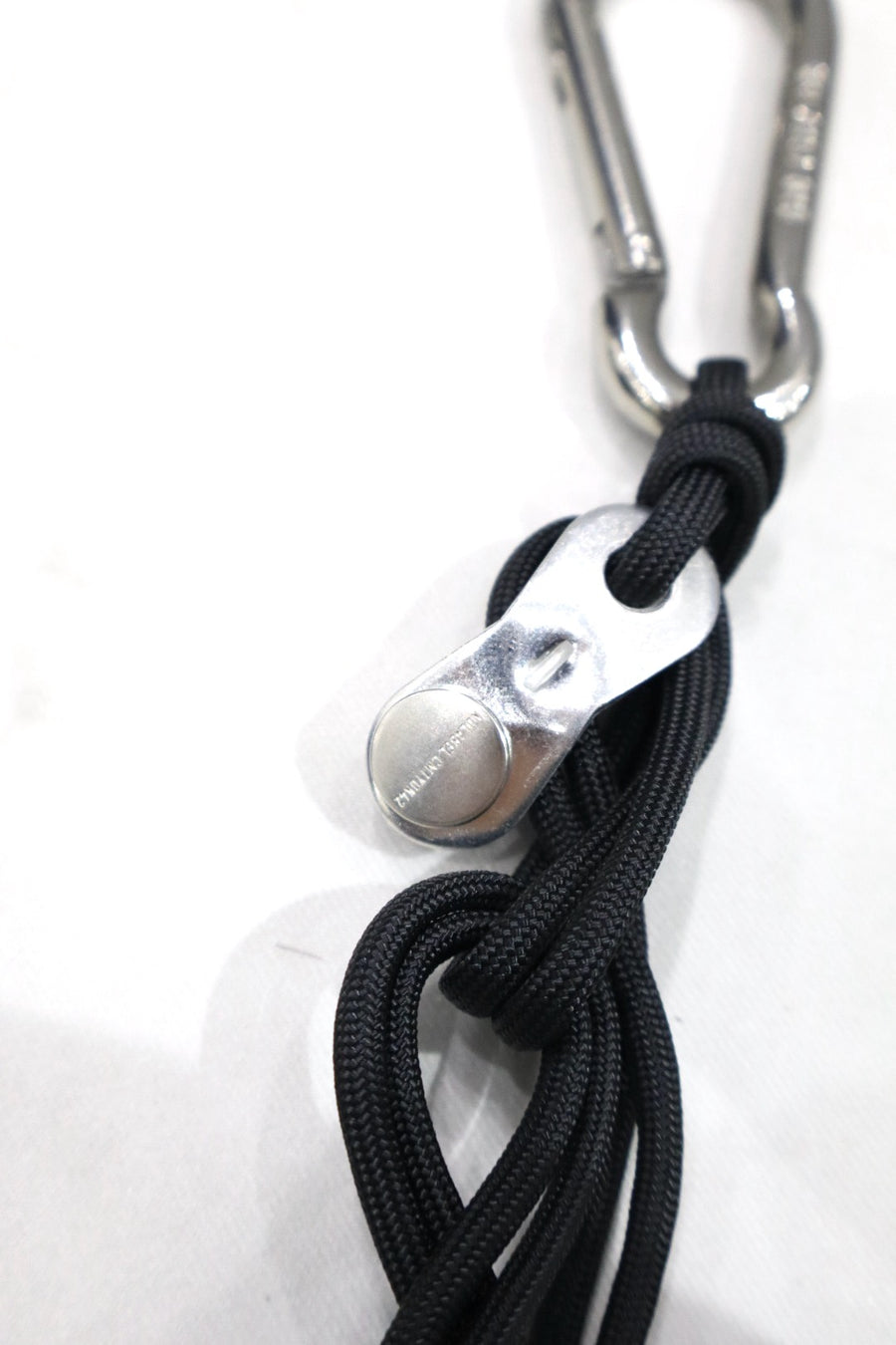 NULABEL  ROPE CARABINER(BLACK)